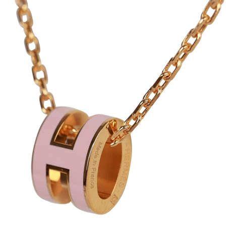 hermes necklace mini pop|hermes pop h pendant.